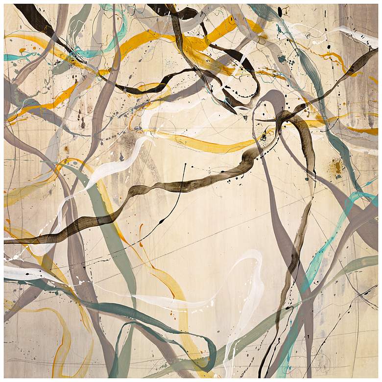 Image 1 Intertwined 36 inch Square Giclee Wall Art