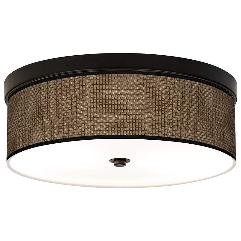 Image 1 Interweave Giclee 14 inch Wide Energy Efficient Ceiling Light