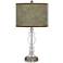 Interweave Patina Giclee Apothecary Clear Glass Table Lamp