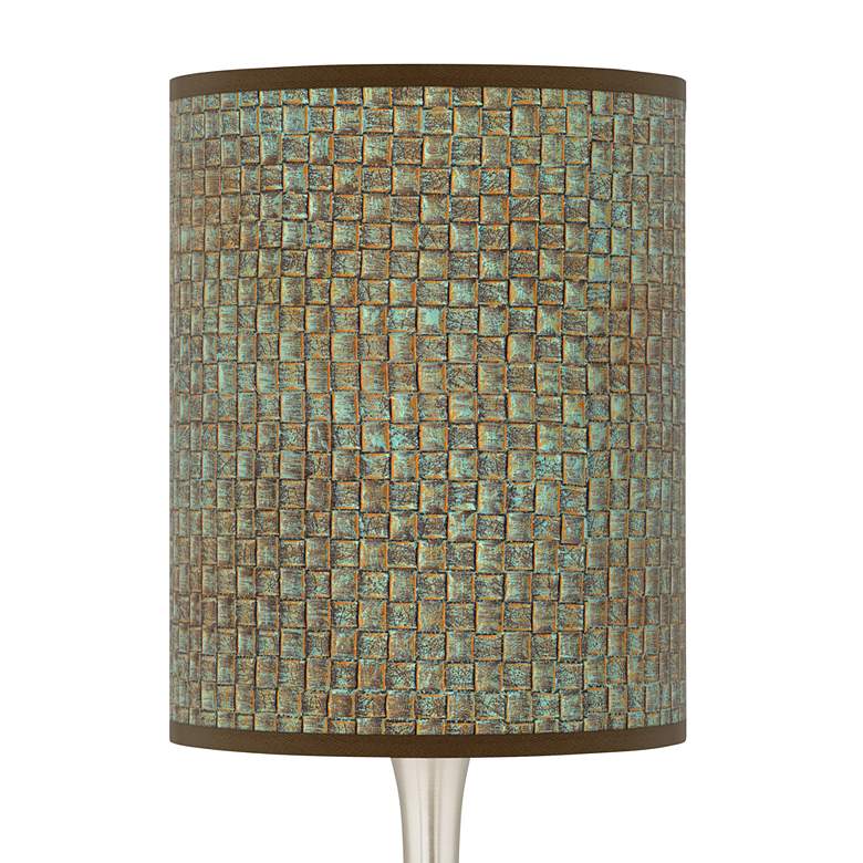 Image 2 Interweave Patina Giclee Droplet Table Lamp more views