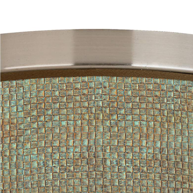 Image 2 Interweave Patina Giclee Energy Efficient Ceiling Light more views