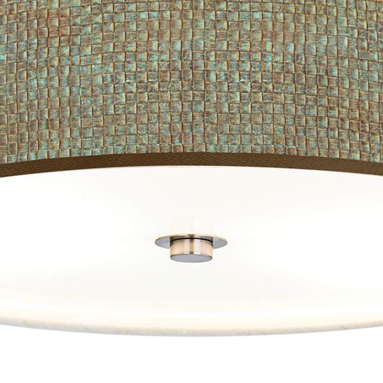 Image 3 Interweave Patina Giclee Energy Efficient Ceiling Light more views