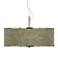 Interweave Patina Giclee Glow 20" Wide Pendant Light