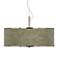 Interweave Patina Giclee Glow 20" Wide Pendant Light