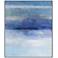 Into the Blue II 29 3/4" High Framed Giclee Canvas Wall Art