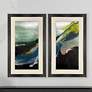 1_Into the Dark 26"W x 44"H Framed Art - Set of 2