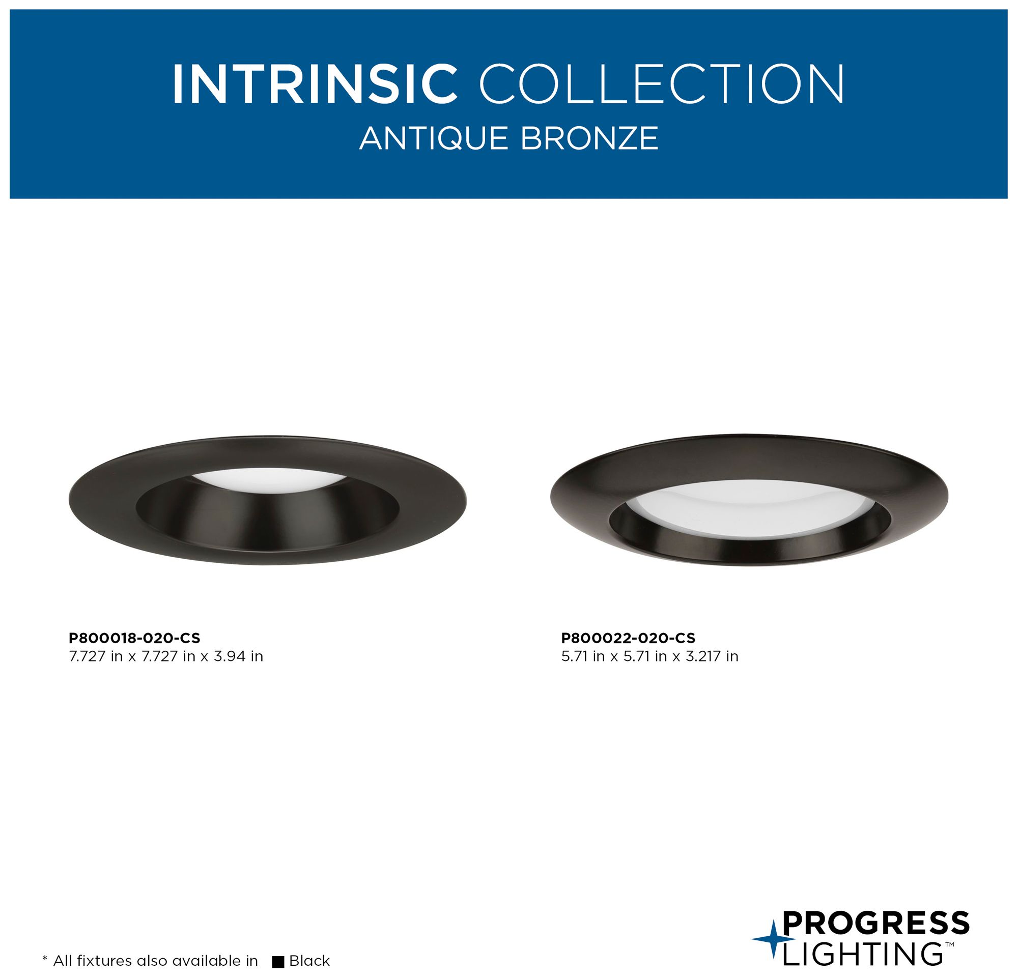 Intrinsic Collection 6" 5-CCT LED Eyeball Trim for Recessed Housings