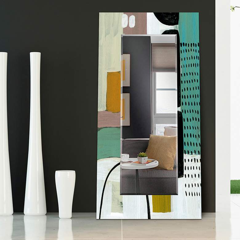 Image 2 Introductions III 36 inch x 72 inch Rectangular Wall Mirror