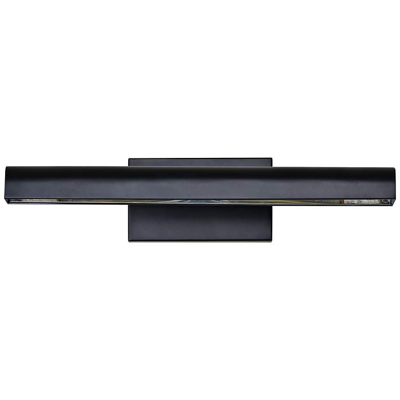 Image 2 Inverness 20" Wide Matte Black Bath Light