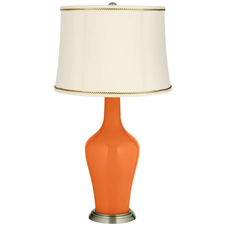 Image 1 Invigorate Anya Table Lamp with President&#39;s Braid Trim