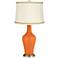 Invigorate Anya Table Lamp with Relaxed Wave Trim