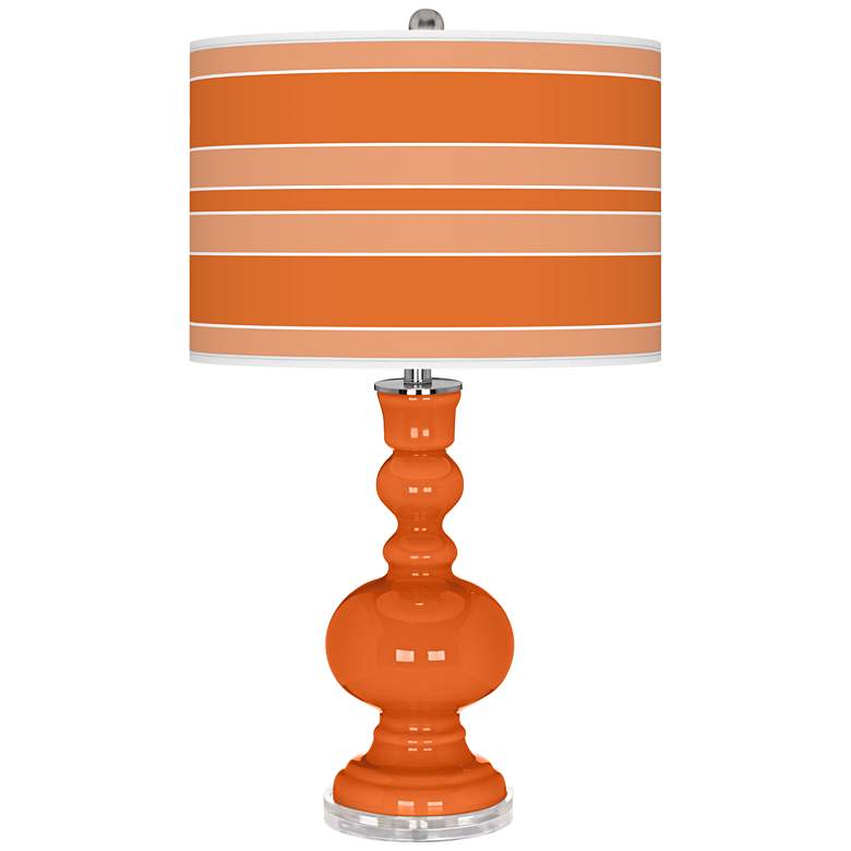 Image 1 Invigorate Bold Stripe Apothecary Table Lamp