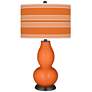 Invigorate Bold Stripe Double Gourd Table Lamp