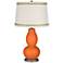 Invigorate Double Gourd Table Lamp with Rhinestone Lace Trim
