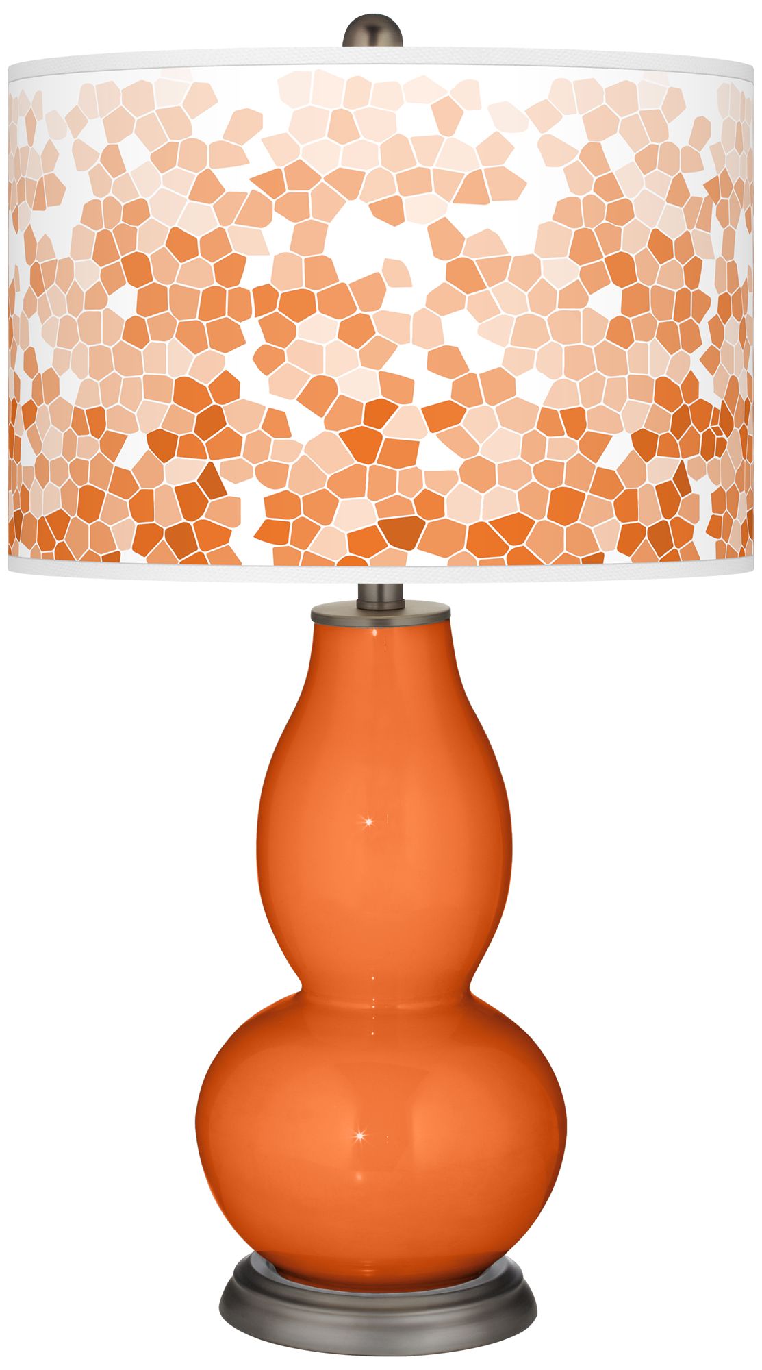 Image Invigorate Mosaic Giclee Double Gourd Table Lamp