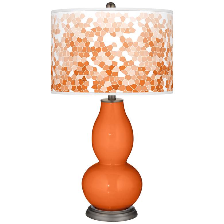 Image 1 Invigorate Mosaic Giclee Double Gourd Table Lamp