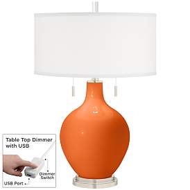 Image1 of Invigorate Toby Table Lamp with Dimmer