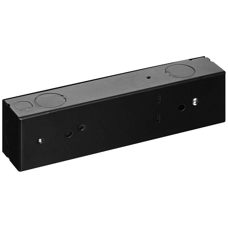Image 1 InvisiLED 6.5"W Black 100 Watt Remote Class 2 Transformer