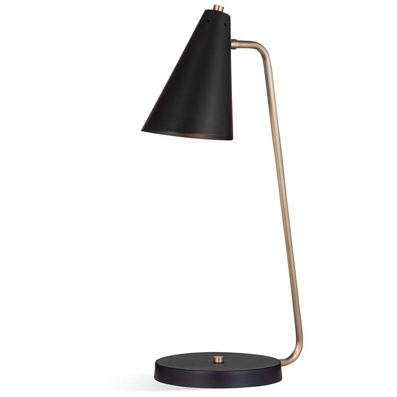 Image 1 Inyo 22" Antique Brass Table Lamp