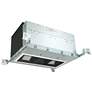 Iolite 4" Black-White 3-Head 1000lm LED Wall Wash Recess Kit