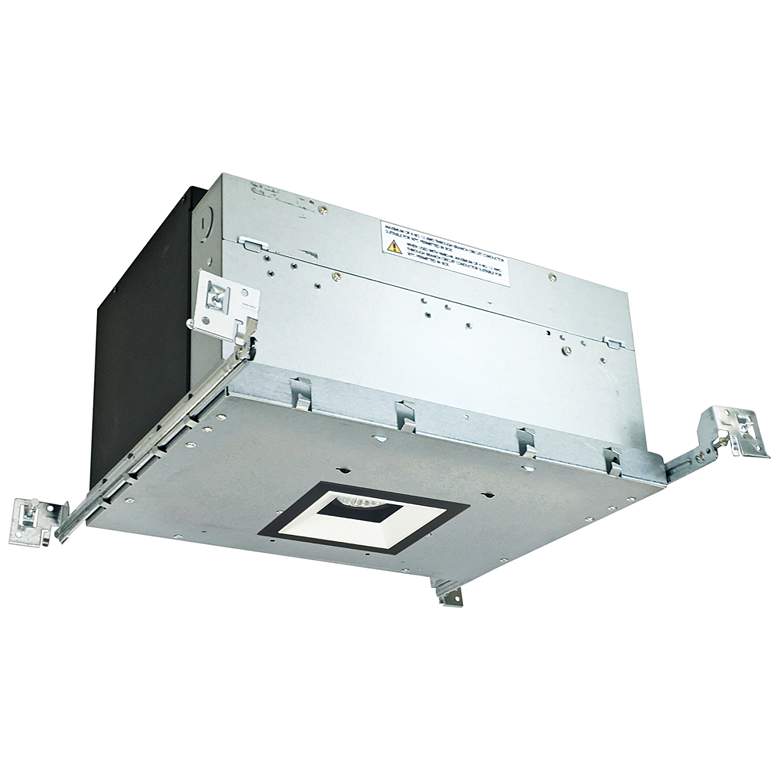Image 1 Iolite 4" Black/White-Black 1-Head 800lm LED Recessed Kit