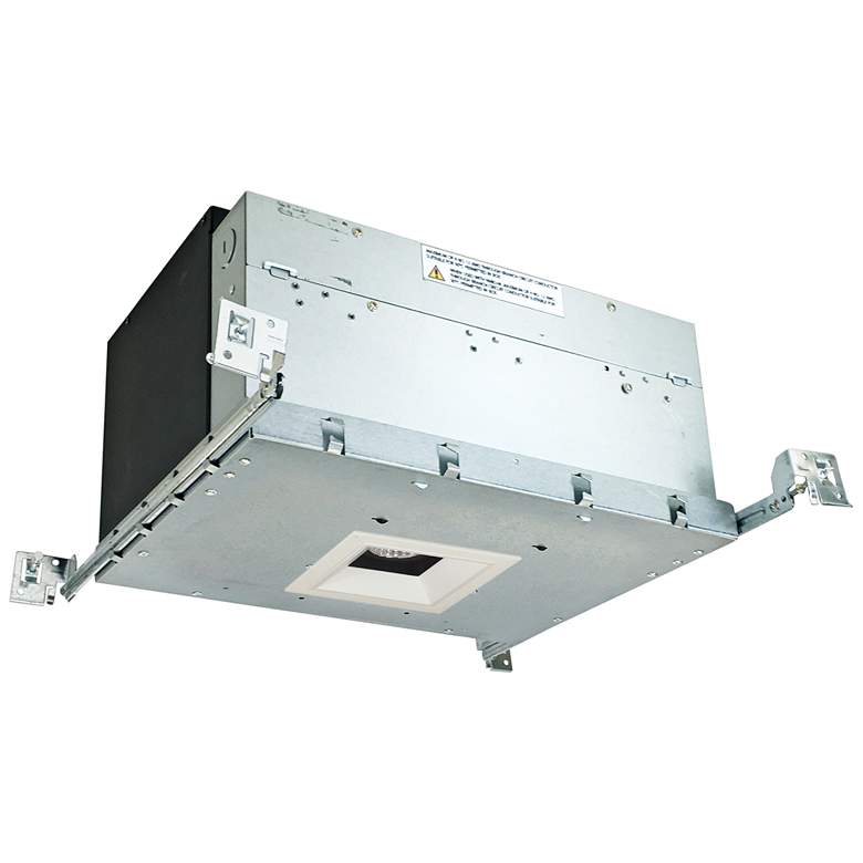 Image 1 Iolite 4" Black/White-White 1-Head 1000lm LED Recessed Kit
