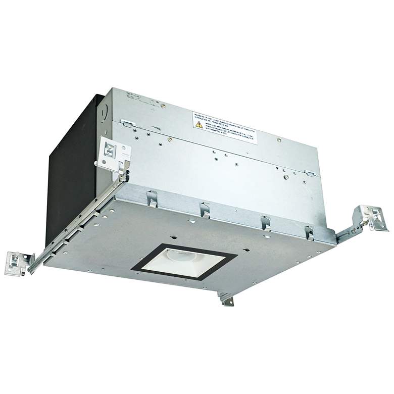 Image 1 Iolite 4" White-Black 1-Head 800lm LED Snoot Recessed Kit