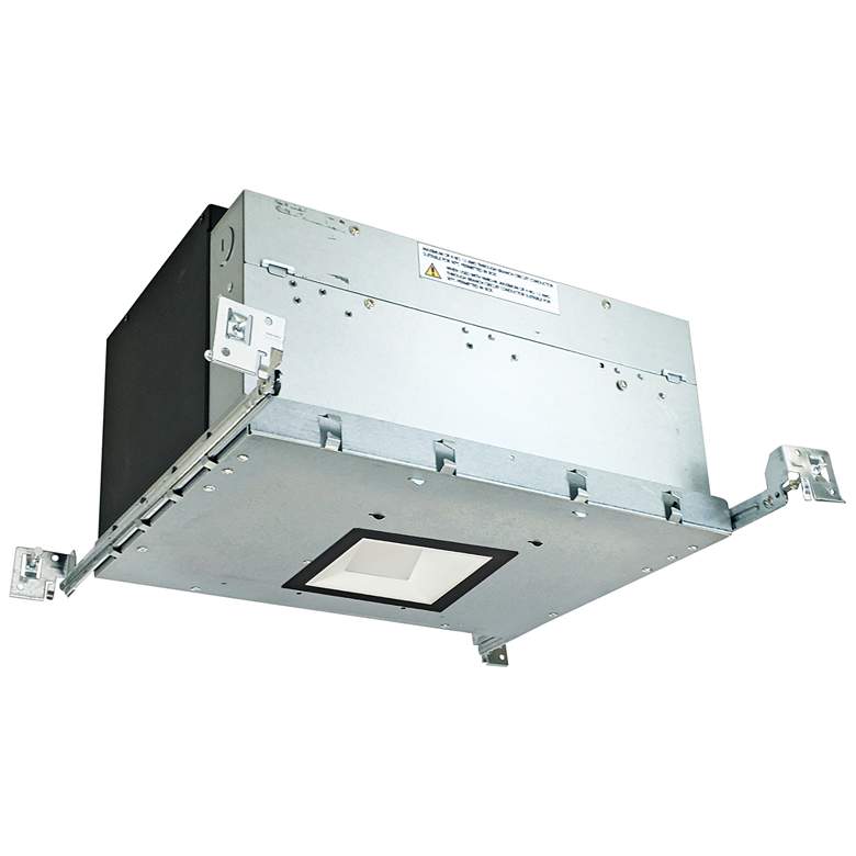 Image 1 Iolite 4" White-Black 1-Head 800lm LED Wall Wash Recess Kit