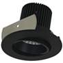 Iolite HL 2" Black LED Round Cone Regress Adjustable Trim