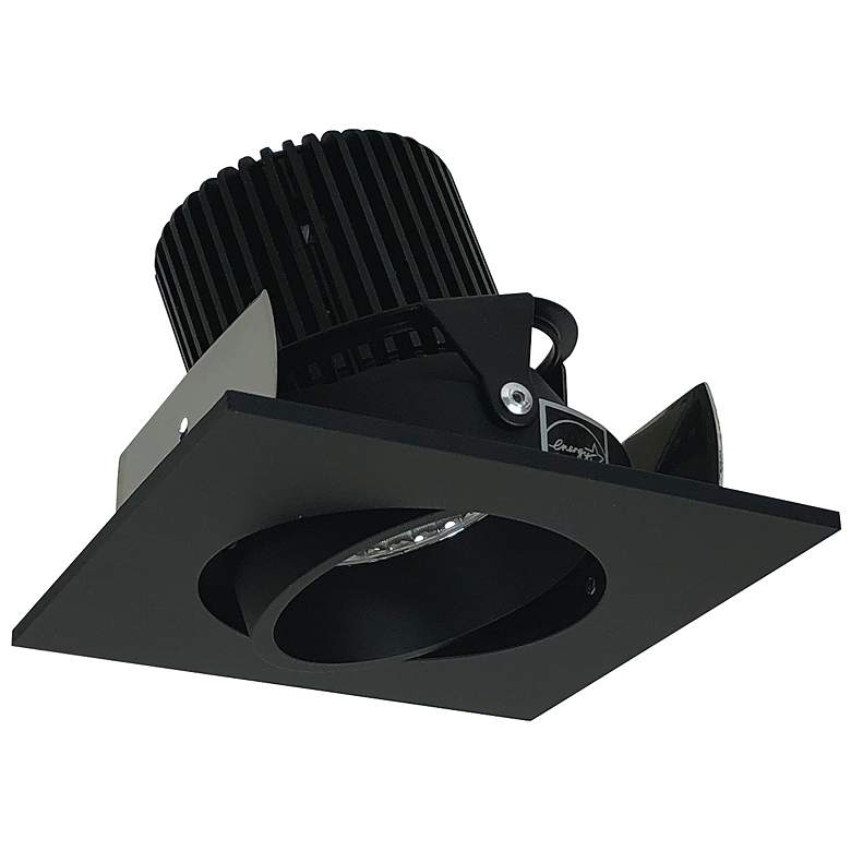 Image 1 Iolite HL 2 inch Black LED Square Cone Regress Adjustable Trim