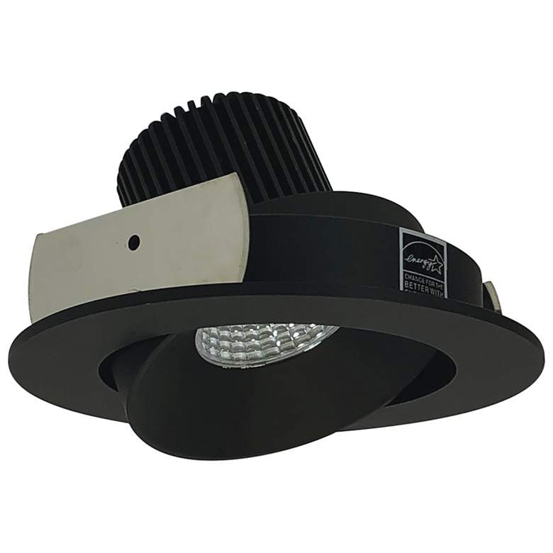 Image 1 Iolite HL 4" Black LED Round Cone Regress Adjustable Trim