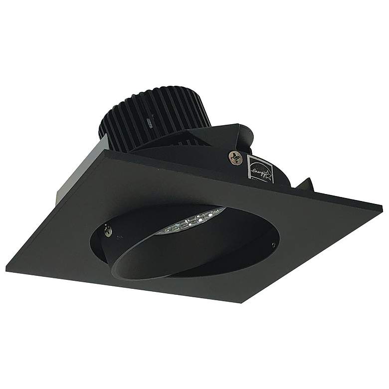 Image 1 Iolite HL 4 inch Black LED Square Cone Regress Adjustable Trim