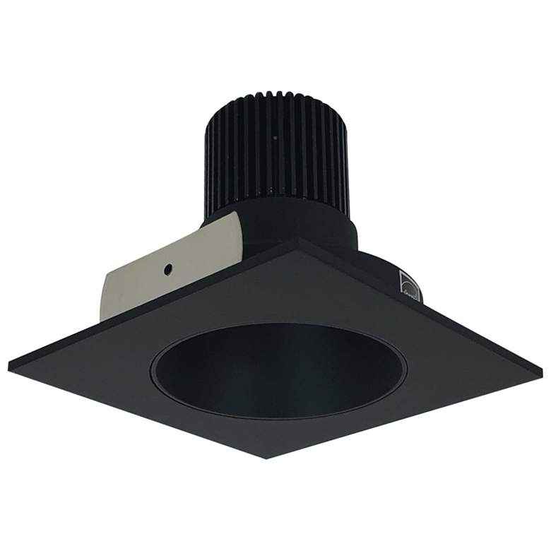 Image 1 Iolite HL 4 inch Black LED Square-Round Surface Reflector Trim