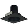 Iolite HL 4" Black LED Square-Round Surface Reflector Trim