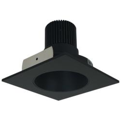 Iolite HL 4&quot; Black LED Square-Round Surface Reflector Trim