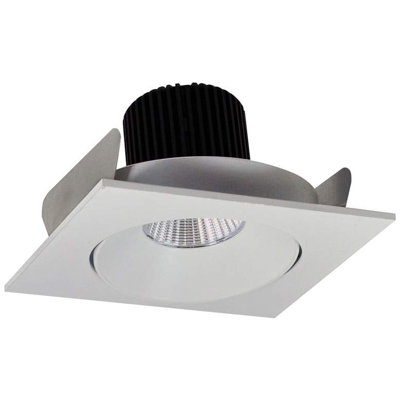 Image 1 Iolite HL 4" White LED Square Cone Regress Adjustable Trim