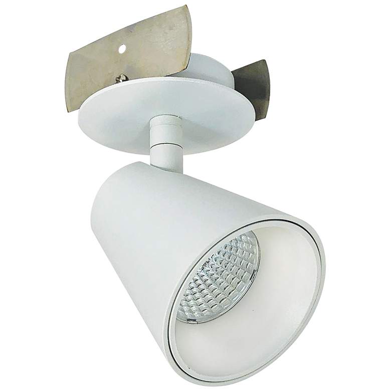 Image 1 iPoint 1 inch White 2700K Cone LED Spot Light for Nora Housing Systems