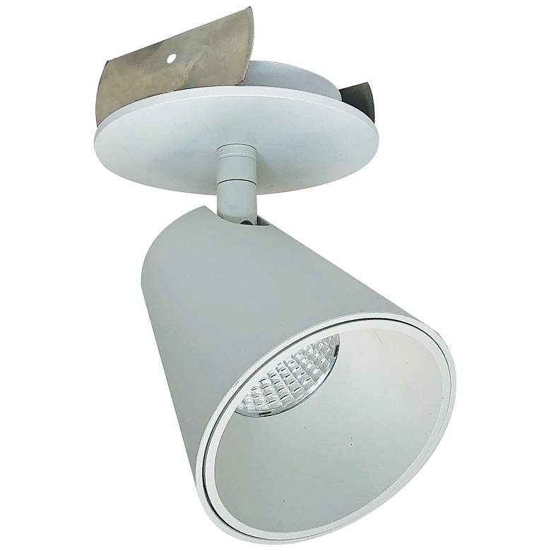 Image 1 iPoint 2" White 3000K Cone LED Spot Light for Nora Housing Systems