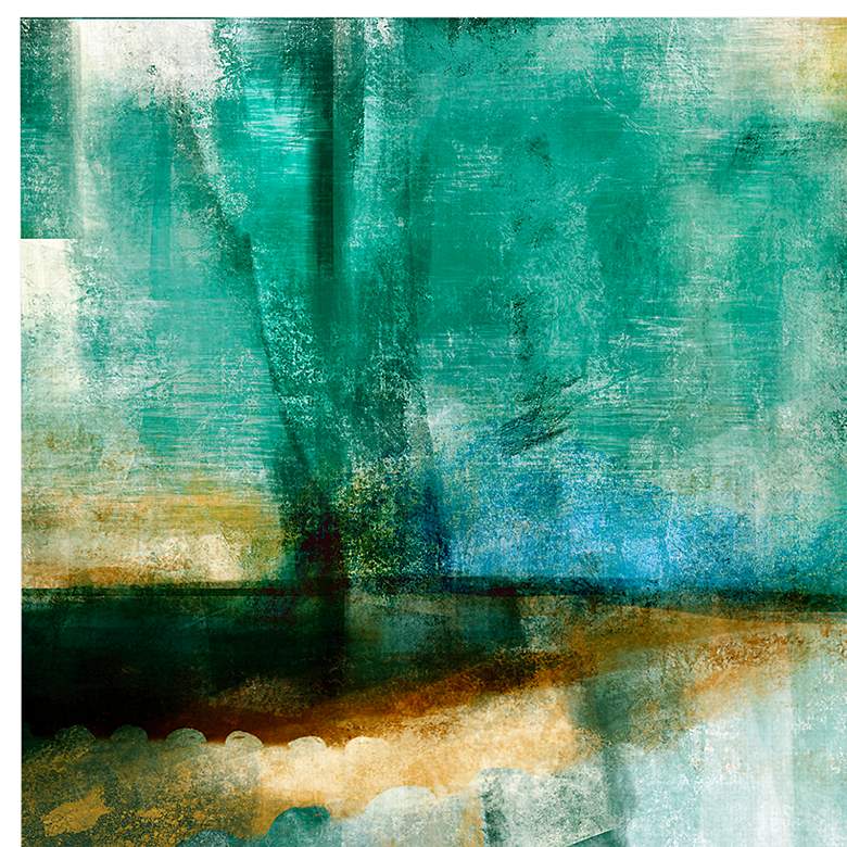 Image 3 Ireland I 50 3/4" High Free Floating Tempered Glass Wall Art more views