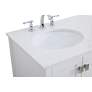 7_Irene 32" Wide White 2-Door 5-Drawer Single Sink Vanity more views