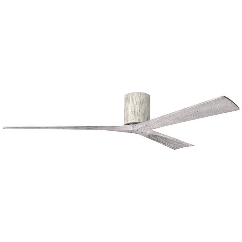 Image 1 Irene.3H 72"W 3 Blade Barn Wood Paddle Fan w/ Barn Wood Tone Blades