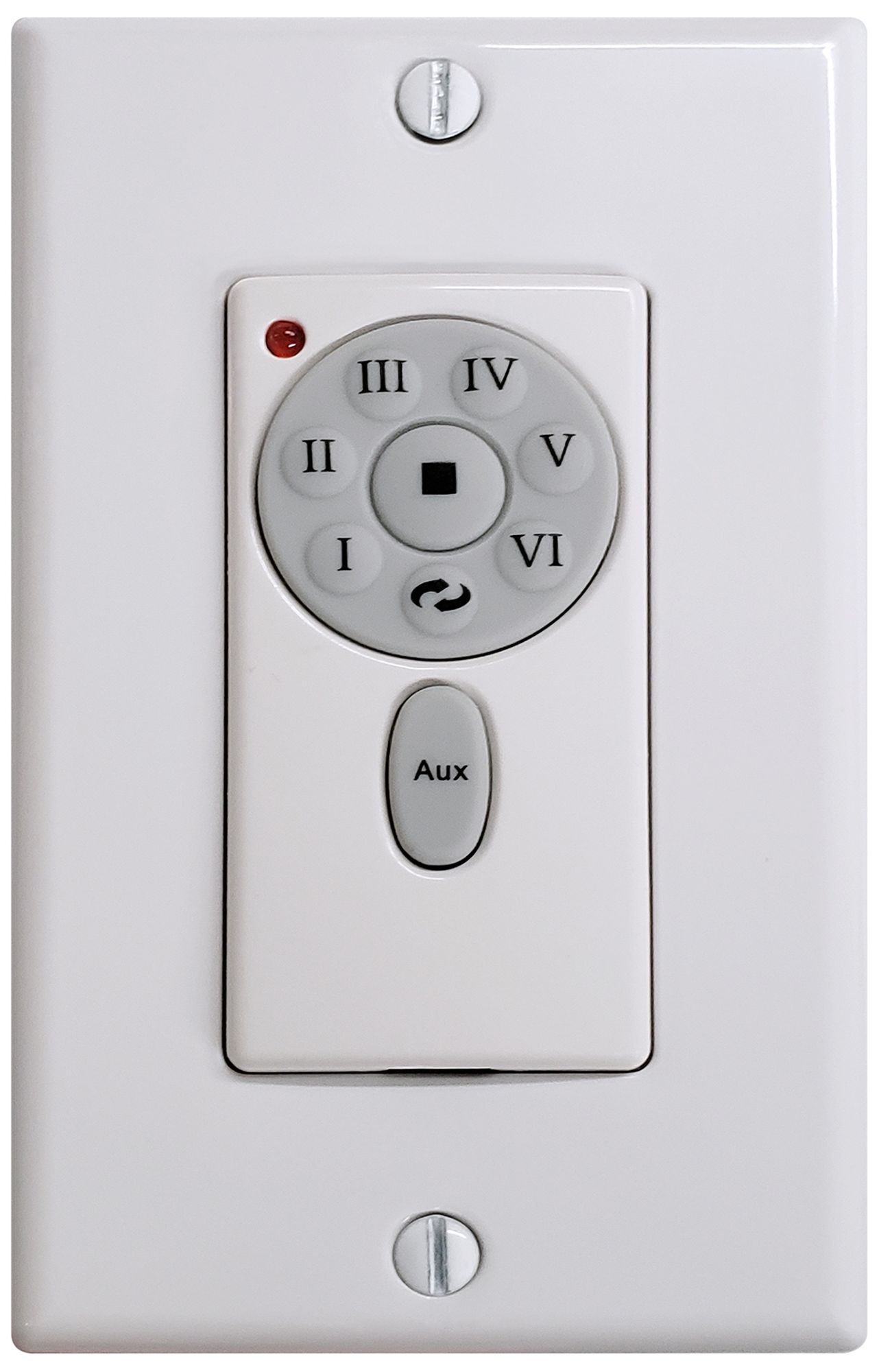 Image 4 Irene.3H 72"W 3 Blade Brushed Nickel Paddle Fan w/ Matte White Blades more views