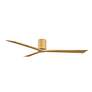 2_Irene.3H 72"W 3 Blade Light Maple Paddle Fan w/ Light Maple Blades more views