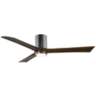 Irene-3HLK - 60" Three Blade Flush Mount Ceiling Fan - LED Light Kit -