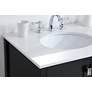 7_Irene 42" Wide Black 5-Drawer Single Sink Bathroom Vanity more views