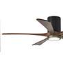 6_Irene 5HLK 52" LED Black and Walnut 5-Blade Ceiling Fan with Remote more views
