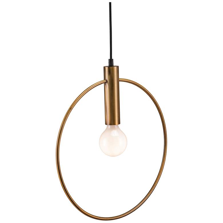 Image 1 Irenza Ceiling Lamp Brass