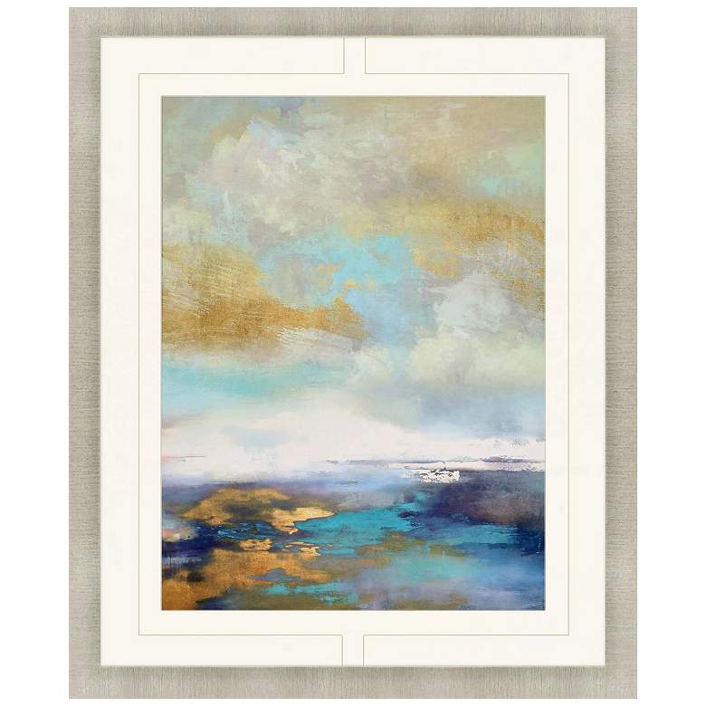 Image 1 Iridescence 27"W x 33"H Contemporary Framed Art