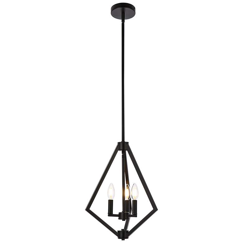 Image 2 Irina 3 Lts Pendant In Black