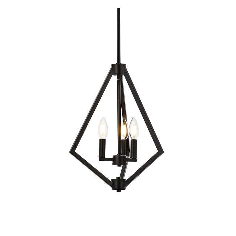 Image 4 Irina 3 Lts Pendant In Black more views